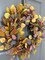 24" Fall Wreath, Handcrafted with Faux Eucalyptus, Magnolia Leaves, Maple Leaves, Berries, Natural Pine Cones, Fall Decoration for Front Door, 2024 New